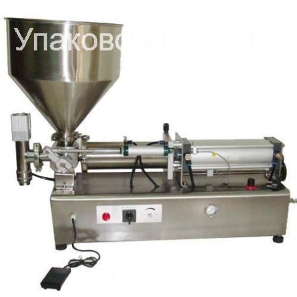 Поршневой дозатор PPF-250 для дозирования жидких и пастообразных вязких продуктов