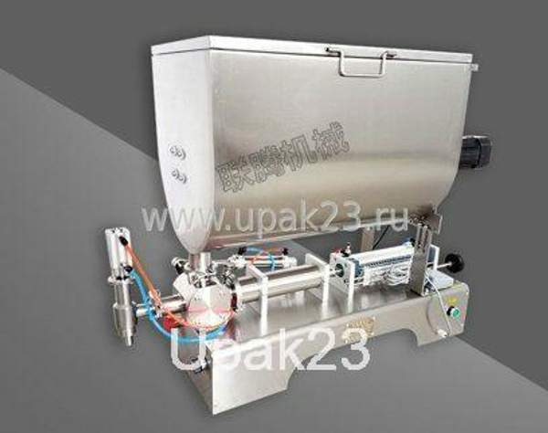 Поршневой дозатор (разливочная машина) PPFGS-5000 с миксером