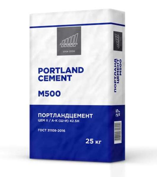 Портландцемент ПЦ500 Fingers 25 кг