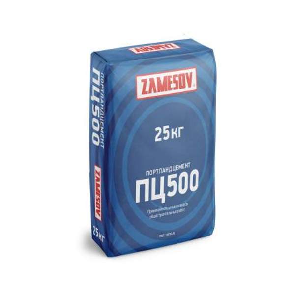 Портландцемент ПЦ500 ZAMESOV 25 кг