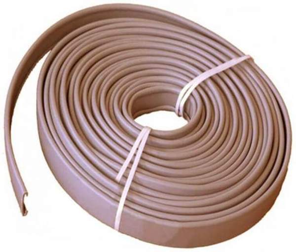 ПОРУЧЕНЬ 40×4 пластиковый ПВХ коричневого цвета