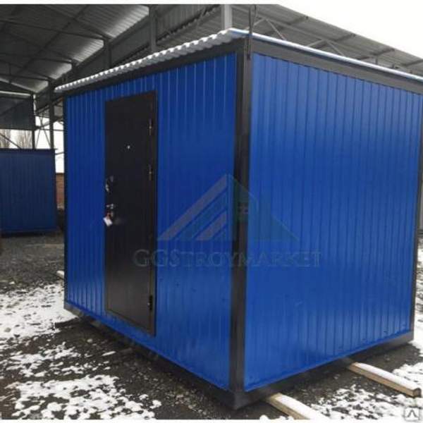 Пост охраны 3х2.4м, Зимнее "Комфорт"