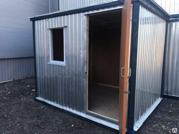 Пост охраны КПП 2400х2400х2500 мм утепленная