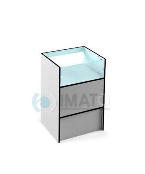 ПР-31-60 Прилавок торговый классический со стеклом