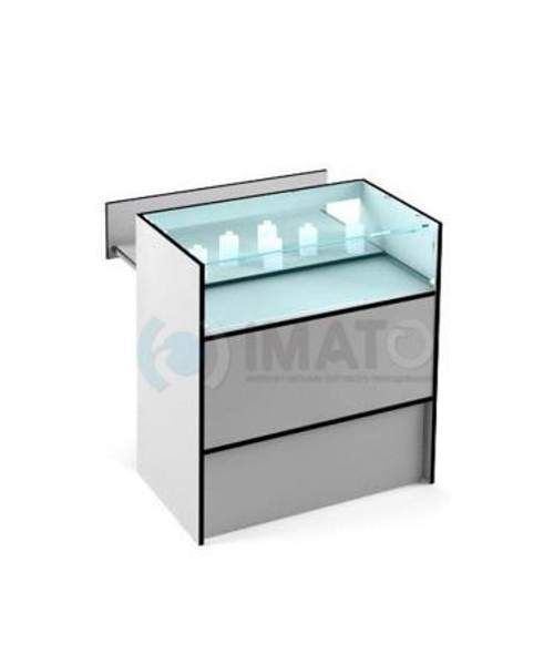 ПР-31В Прилавок со стеклом и выдвижной полкой