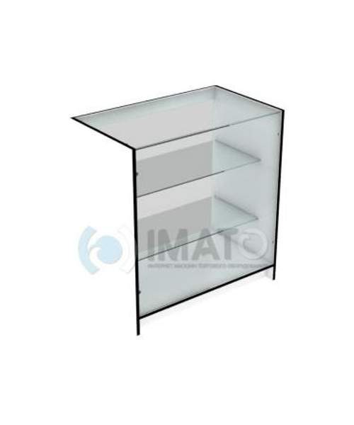 ПР-32-Б Классический торговый прилавок со стеклянными полками