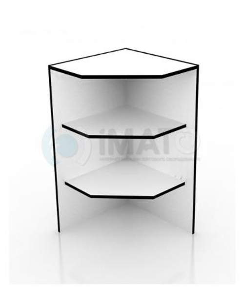 ПР-33 Прилавок торговый угловой внешний ЛДСП