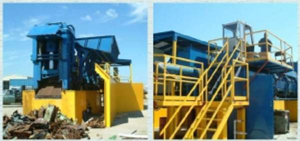 Пресс-ножницы Lollini для переработки металлолома