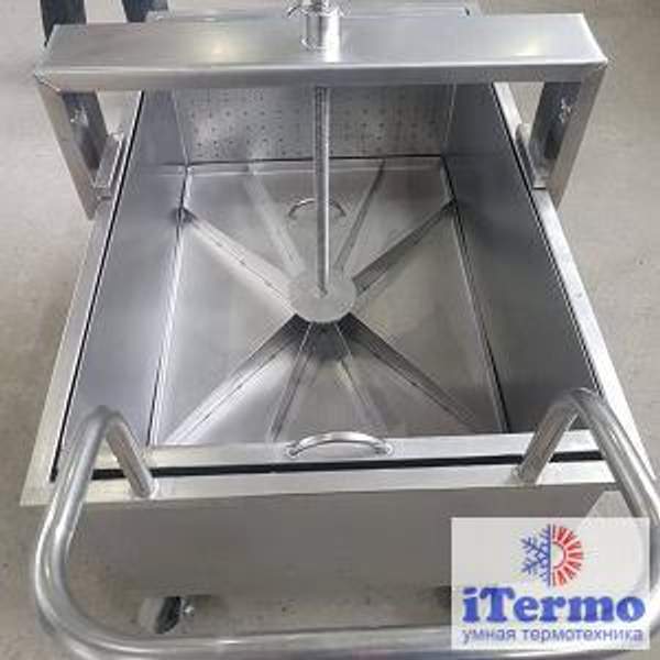 Пресс тележка для творога 200 литров ПТТ-200