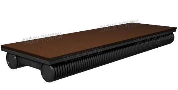 Причал 2х6 для лодок и катеров или отдыха