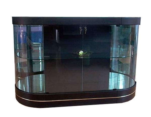 Прилавок торговый овальный , Italvetrine, Италия.