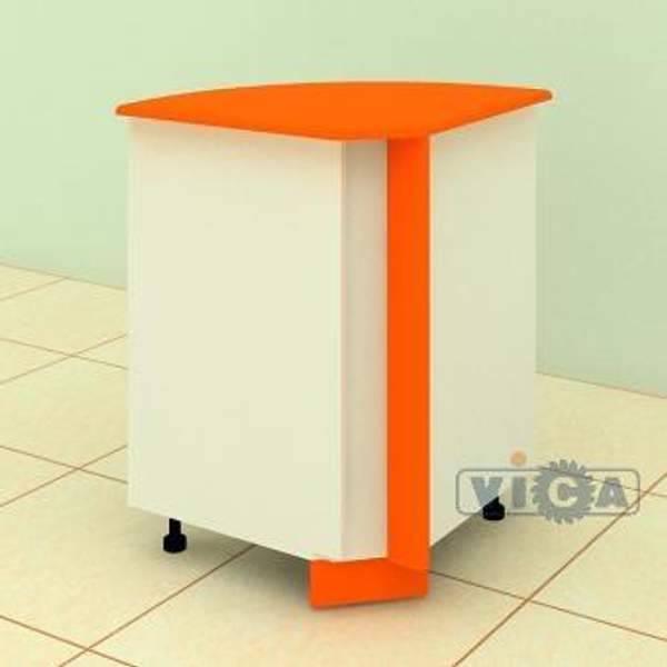 Прилавок угловой внутренний 24-07