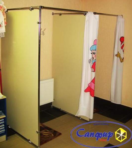 Примерочная двойная