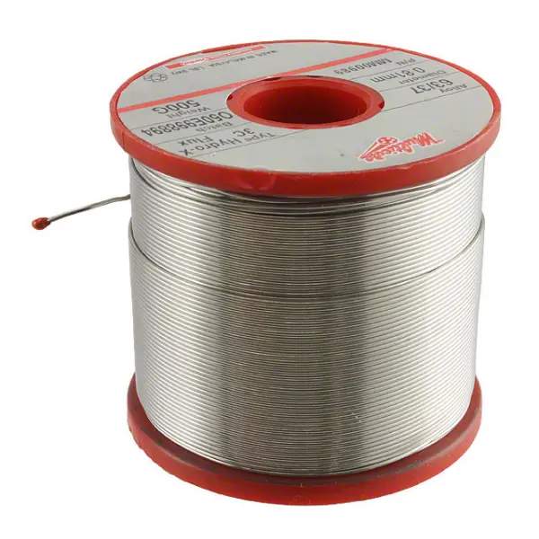 Припой марки ПОС-61 ТК трубка с канифолью ф3.0 оловяно-свинцовый