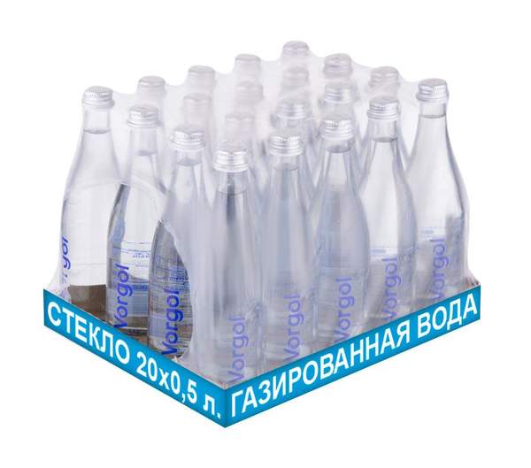 Природная вода Vorgol. Газ. Стекло. 500 мл