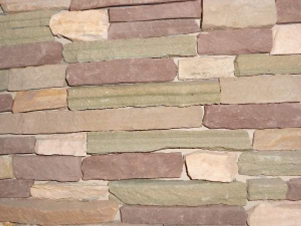 Природный камень песчаник"полоса"