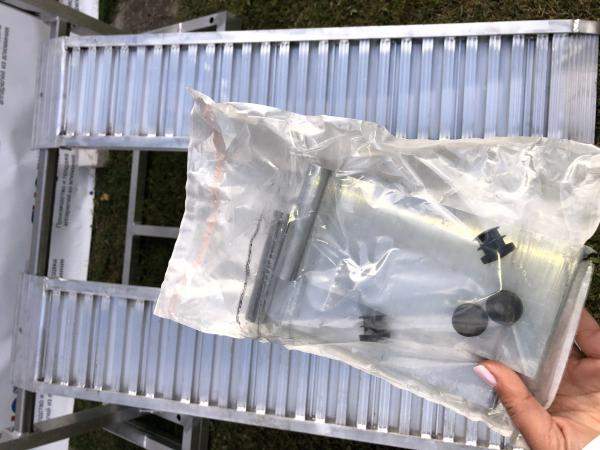 Приставные алюминиевые сходни 2400 кг