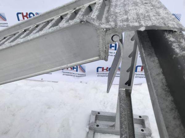 Приставные алюминиевые сходни 2700 кг