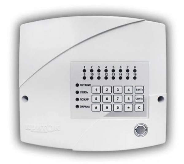 Приток-А-КОП-03 (16) 2G Устройство оконечное объектовое приемно-контрольное c GSM и LAN коммуникаторами
