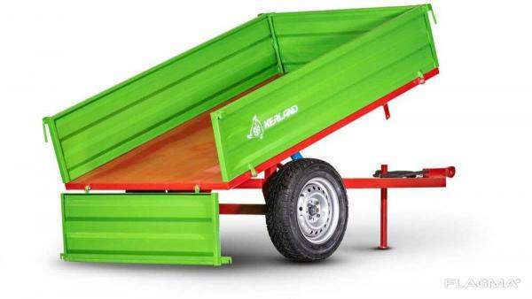 Прицеп Kerland П2000/1 к мини-трактору