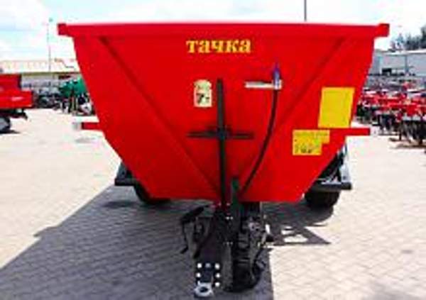 Прицеп тракторный самосвальный герметичный Metal-Fach Т-930