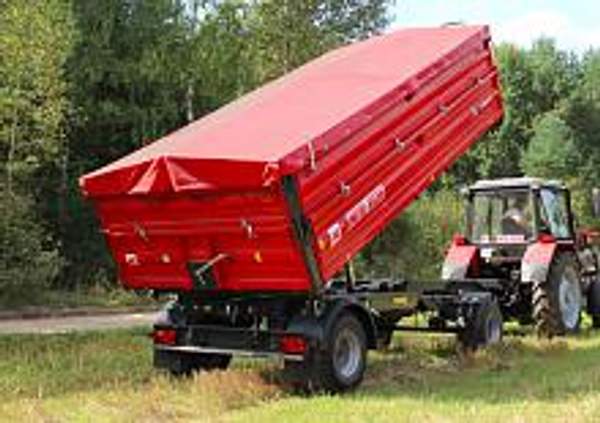 Прицеп тракторный самосвальный Metal-Fach Т-940/1 с надставными бортами