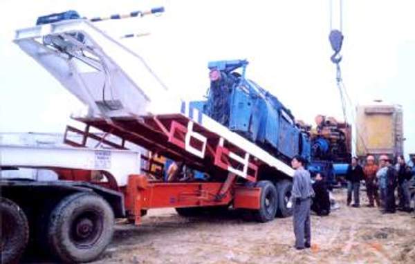 Прицеп-тяжеловоз 600KN