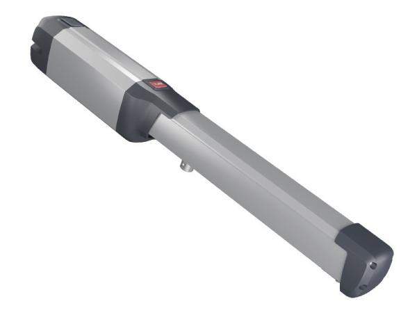 Привод для распашных ворот максимальной массой створки 1000кг, и шириной створки до 5м