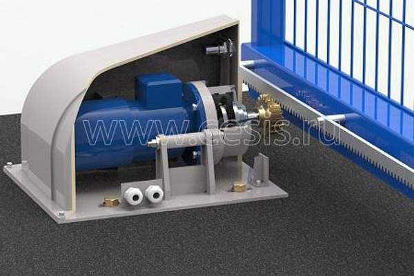 Привод электромеханический для откатных ворот “ПРЕПОНА” ПВО-02