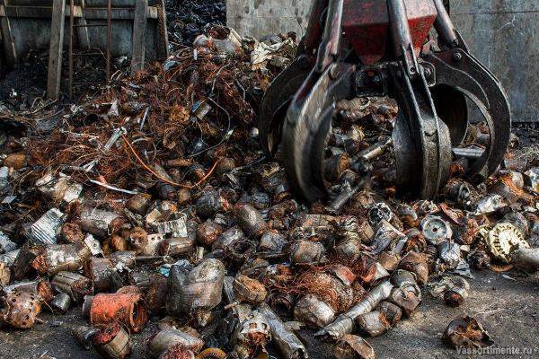 Приём лома по содержанию меди