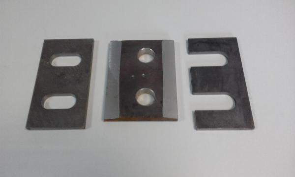 Прижимная планка П-1, Упорная планка У-1, Рельсы КР-70.