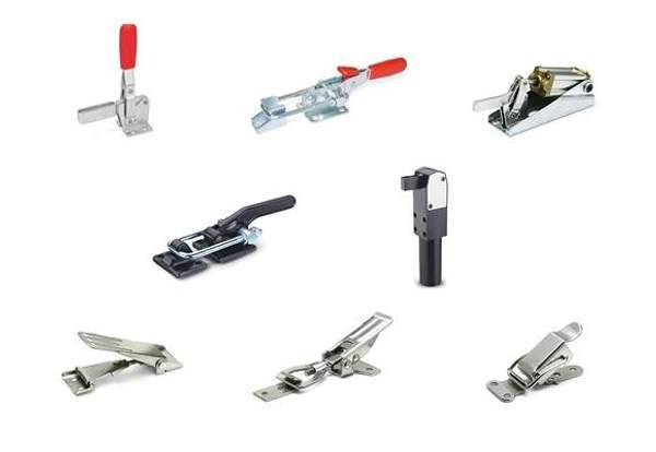 Прижимы, механические и пневматические зажимы Elesa+Ganter