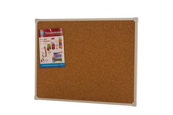 Пробковая доска Лайн 45х60