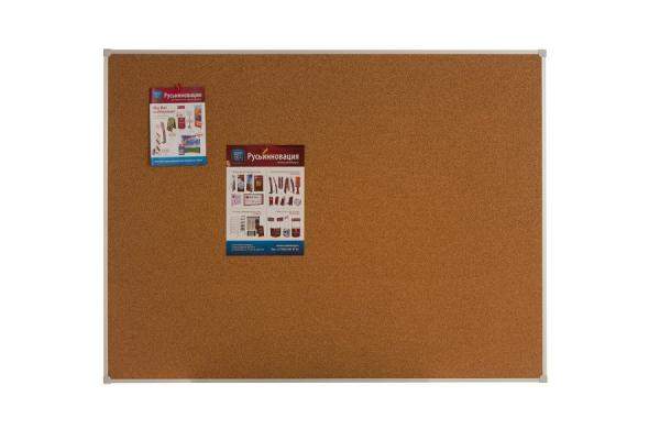 Пробковая доска Лайн 90х120 см