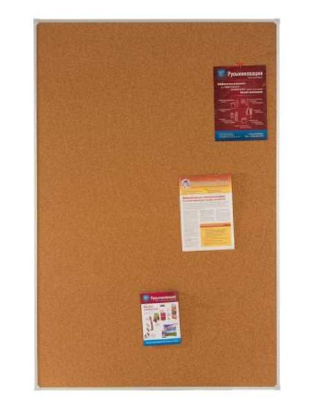 Пробковая доска в алюминиевом профиле Лайн все размеры