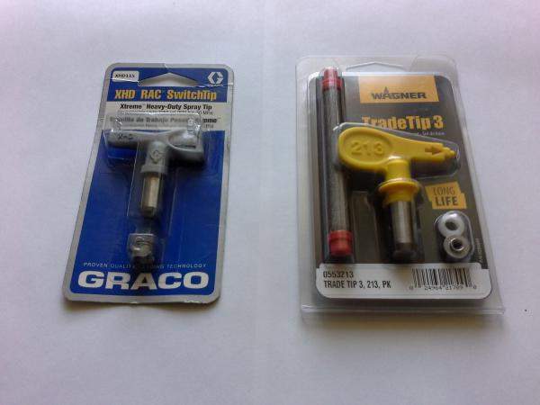 Продадим оригинальные окрасочные сопла "Graco", "Wagner", "Contracor", "Dino Power Airless".