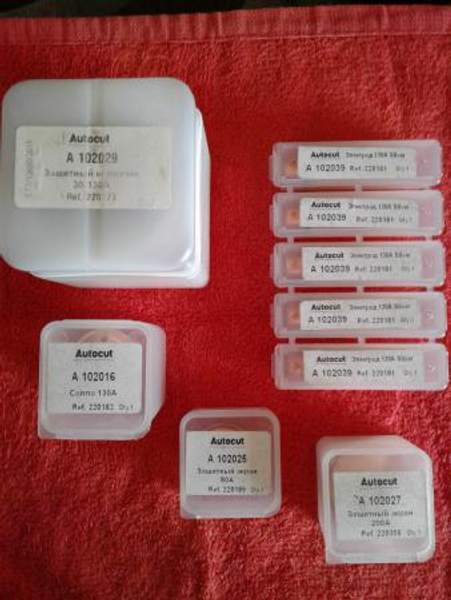 Продадим расходники для плазменной резки "Autocut" 130A