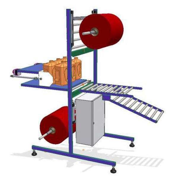 Продам автомат–запайщик в пленку с подающим толкателем