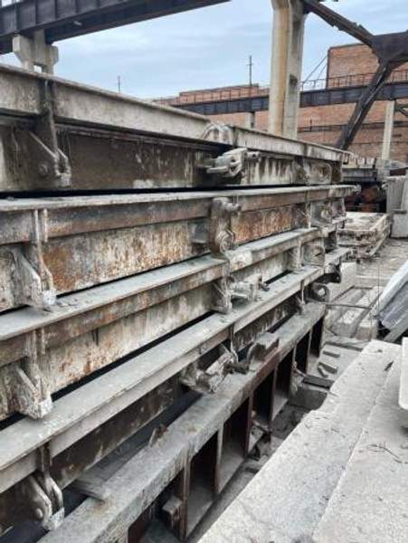 Продам б/у металлоформы для ЖБИ, оборудование, станки