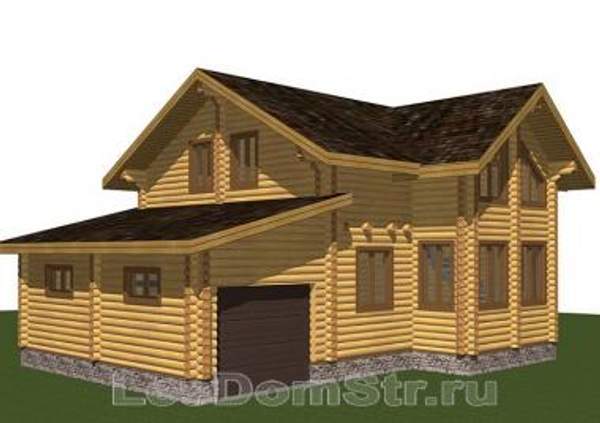 ПРОЕКТ 49 - ДЕРЕВЯННЫЙ ДОМ 114 КВ.М