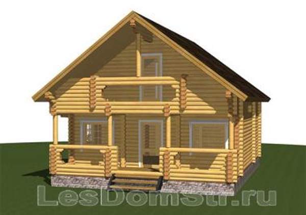 ПРОЕКТ 51 - ДЕРЕВЯННЫЙ ДОМ 121 КВ.М