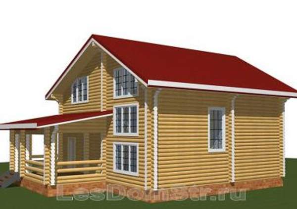 ПРОЕКТ 61 - ДЕРЕВЯННЫЙ ДОМ 174 КВ.М