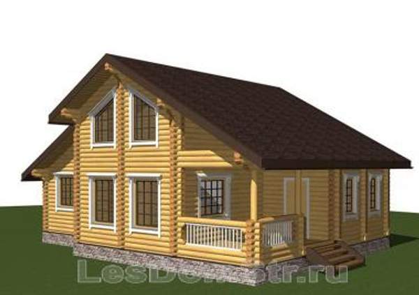 ПРОЕКТ 62 - ДЕРЕВЯННЫЙ ДОМ 190 КВ.М