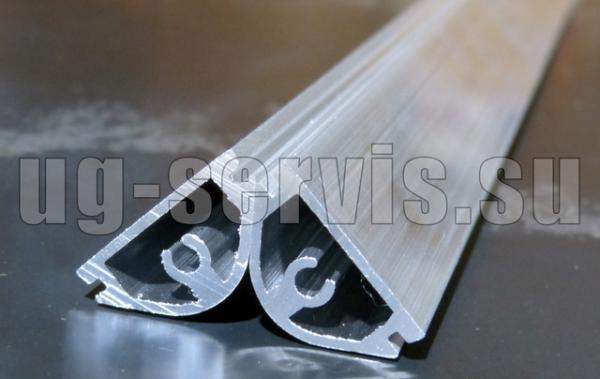 Профиль для светодиодной подсветки витрин
