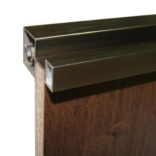 Профиль горизонтальный средний NF, под винт, катафорез, Шампань (5,4 м)