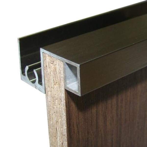 Профиль горизонтальный верхний NF, катафорез, Шампань (5,4 м)