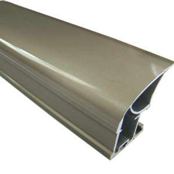 Профиль вертикальный открытый широкий, катафорез, Шампань (5,5 м)