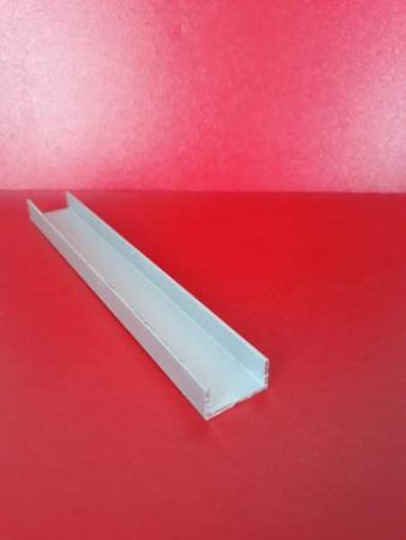 Профиль заглушка, анодированный