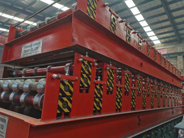 Профилегибочный стан для кровельного профнастила