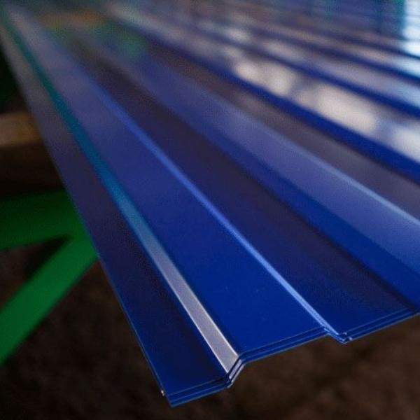 Профлист с полимерным покрытием 0.7х0,8-1,15, крашеный С8, Н10, С20, С21,